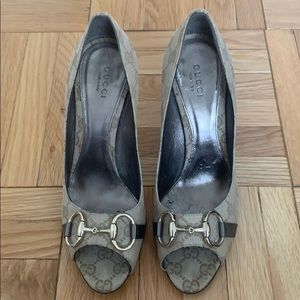 Gucci Heels with G Logo